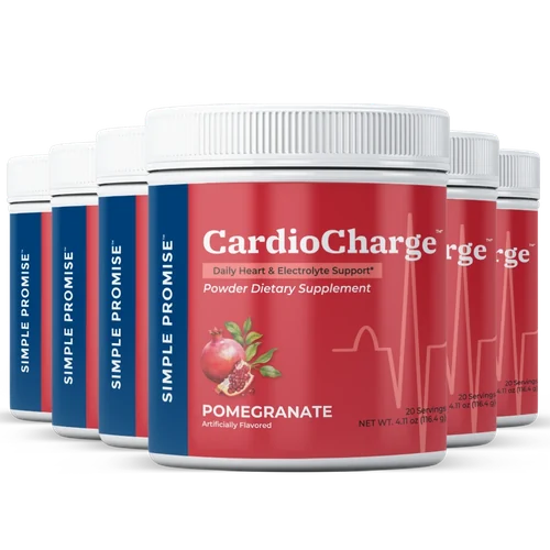 6 tubs of CardioCharge